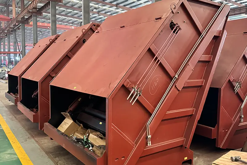 সংকুচিত আবর্জনা ট্রাক শরীর