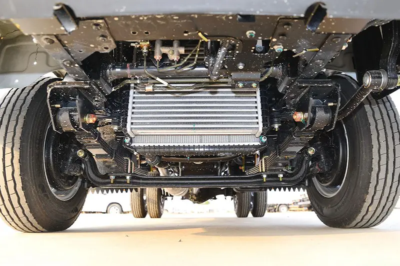 Flatbed Truck with Side Boards