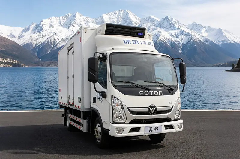 মেডিকেল ভ্যাকসিন রেফ্রিজারেটেড ট্রাক